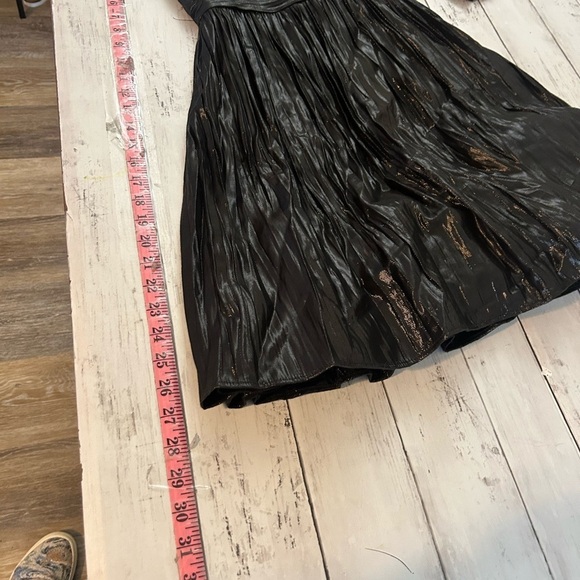 City Triangles Size 9 Sexy black babydoll dress shiny Y2k gothic - Picture 10 of 12